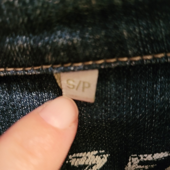 Point Zero womans denim jacket. Size small. - Picture 4 of 7